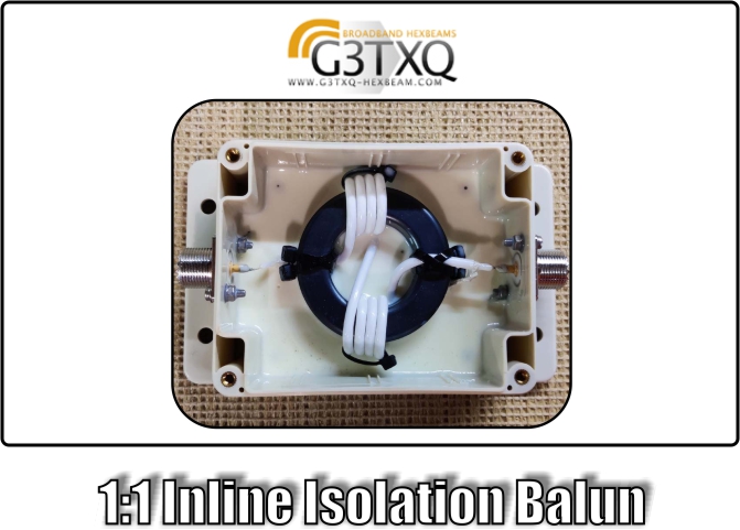 Inline Isolation Balun